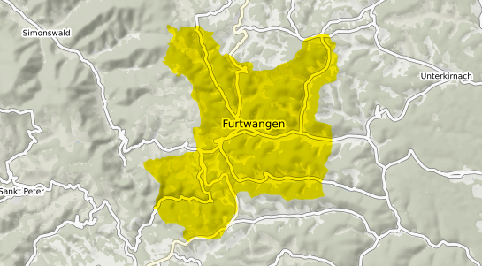 Immobilienpreisekarte Furtwangen im Schwarzwald